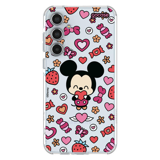 Capinha para celular  Mickey & Amigos - Mickey Romantic & Cute
