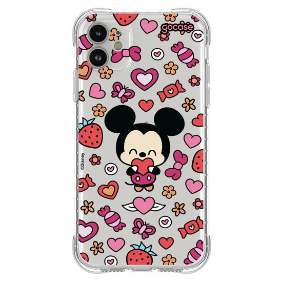 Capinha para celular  Mickey & Amigos - Mickey Romantic & Cute