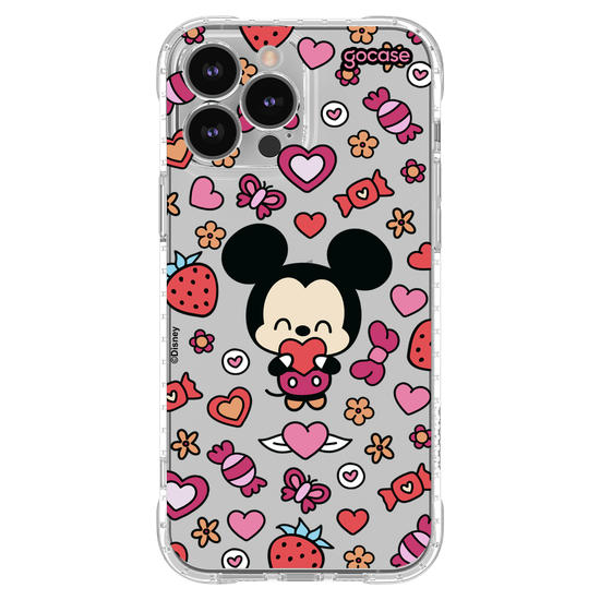 Capinha para celular  Mickey & Amigos - Mickey Romantic & Cute