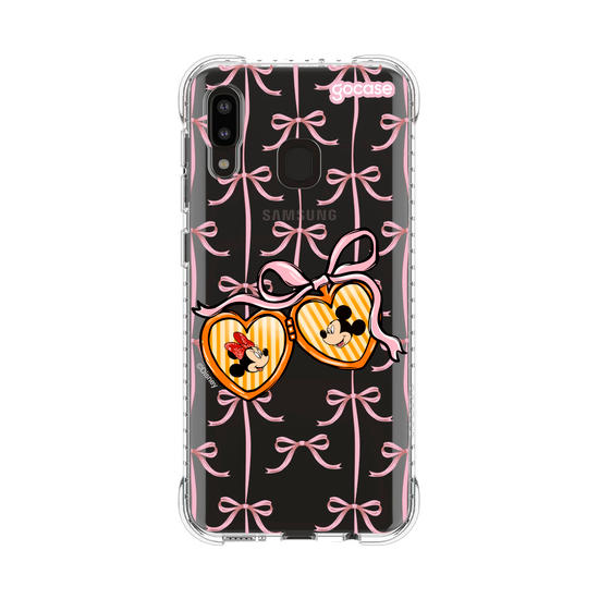 Capinha para celular  Minnie e Mickey - Coração Coquette