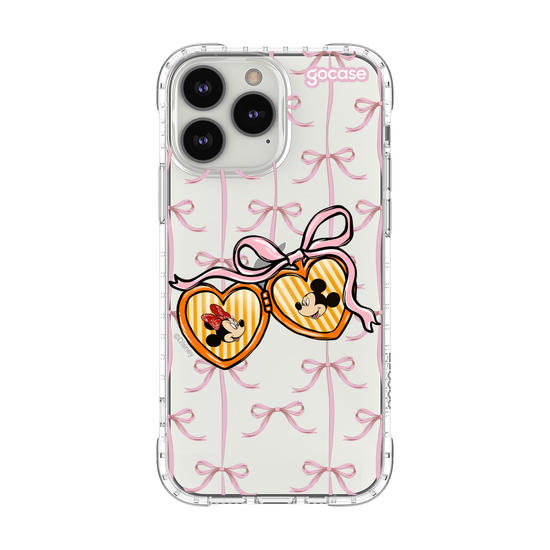 Capinha para celular  Minnie e Mickey - Coração Coquette