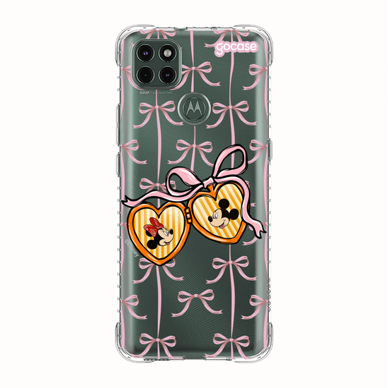 Capinha para celular  Minnie e Mickey - Coração Coquette