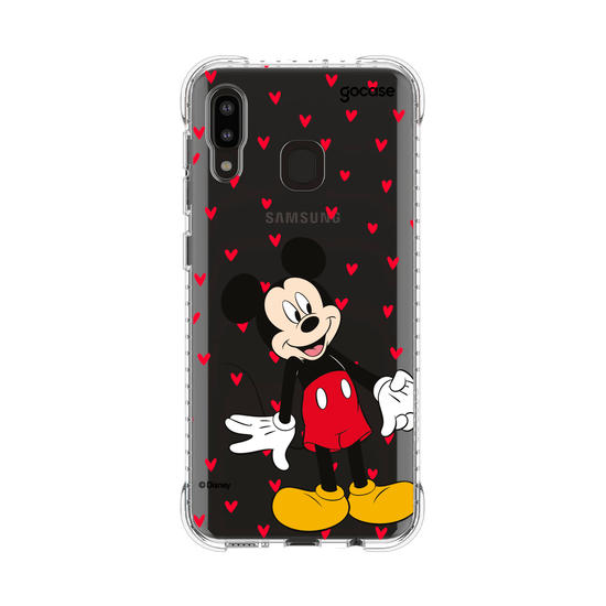 Capinha para celular  Mickey e Amigos - Metadinha Te amo!