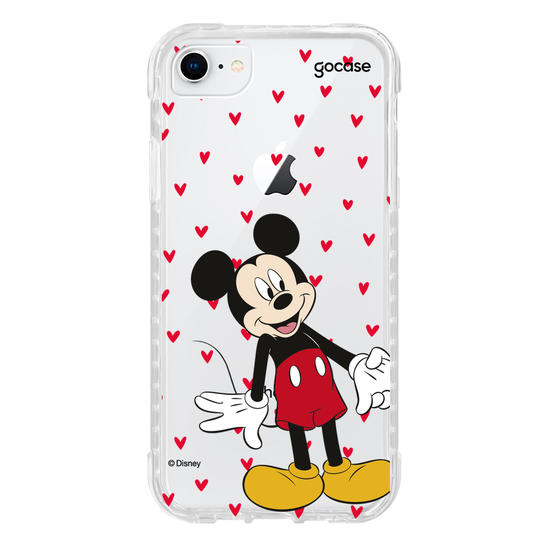 Capinha para celular  Mickey e Amigos - Metadinha Te amo!