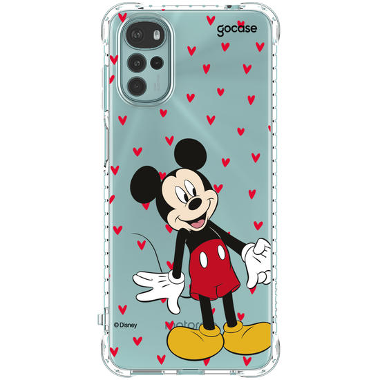 Capinha para celular  Mickey e Amigos - Metadinha Te amo!