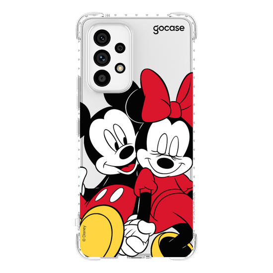 Capa para iPhone 12 Pro Max Oficial da Disney Mickey e Minnie