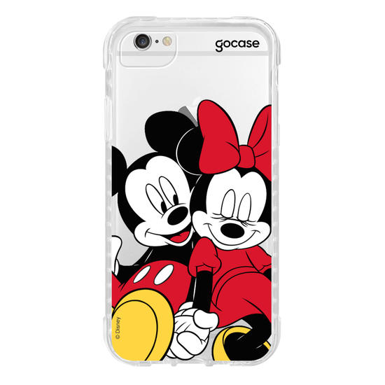 Capinha para celular Mickey & Amigos - Mickey and Minnie in Love