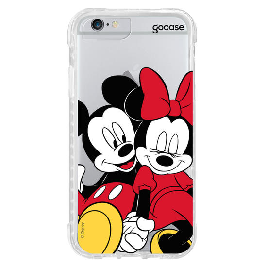 Capinha para celular Mickey & Amigos - Mickey and Minnie in Love
