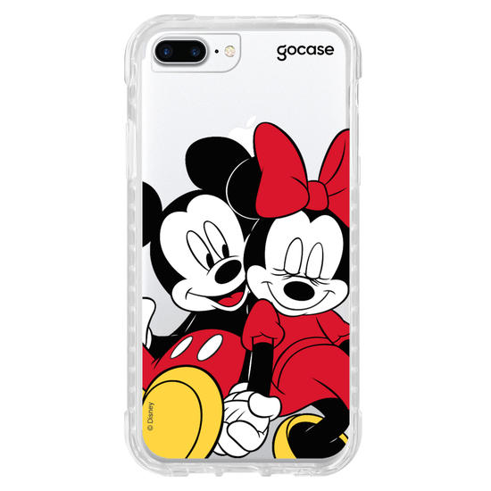 Capinha para celular Mickey & Amigos - Mickey and Minnie in Love