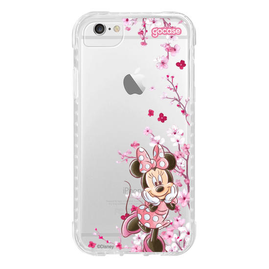 Capinha para celular  Minnie - Ramos Laterais