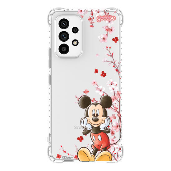 Capinha para celular  Mickey - Ramos Laterais