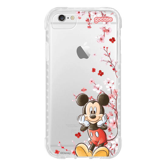 Capinha para celular  Mickey - Ramos Laterais
