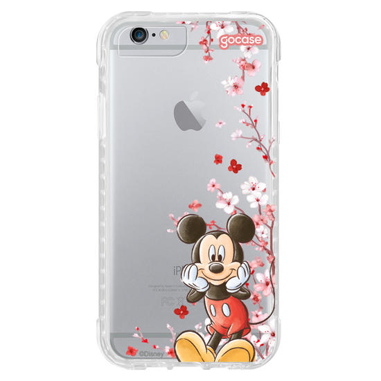 Capinha para celular  Mickey - Ramos Laterais