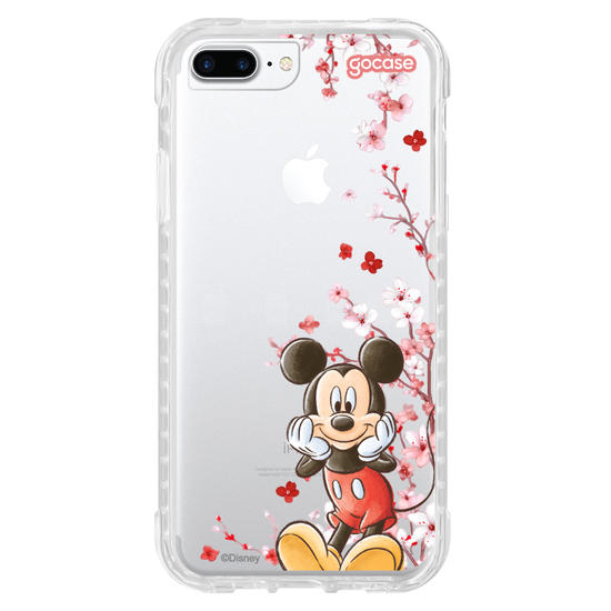 Capinha para celular  Mickey - Ramos Laterais