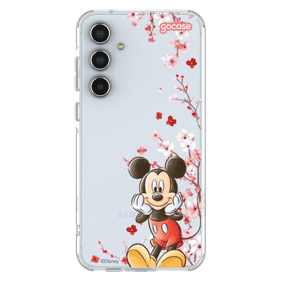 Capinha para celular  Mickey - Ramos Laterais