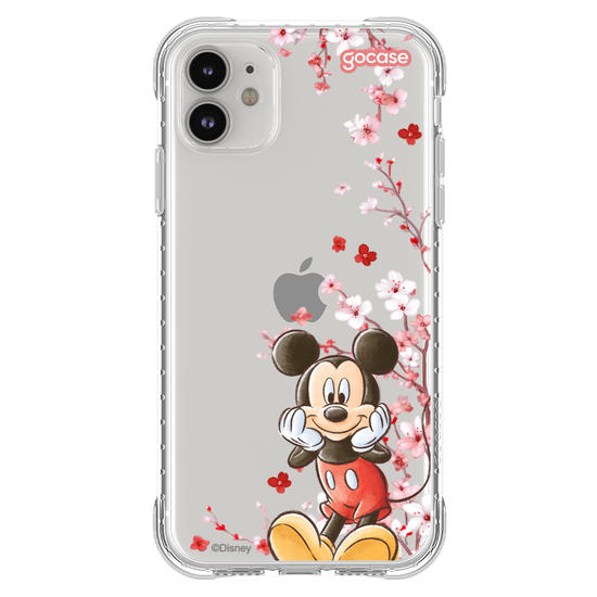 Capinha para celular  Mickey - Ramos Laterais