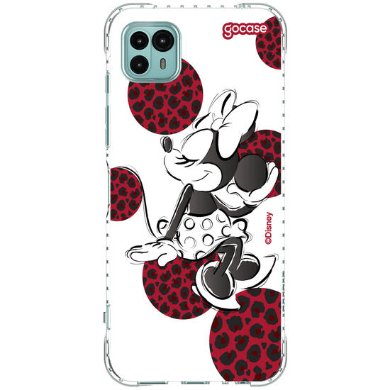 Capinha para celular  Minnie - Lineart Oncinha