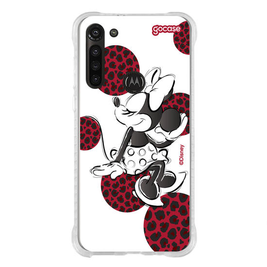 Capinha para celular  Minnie - Lineart Oncinha