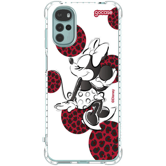 Capinha para celular  Minnie - Lineart Oncinha