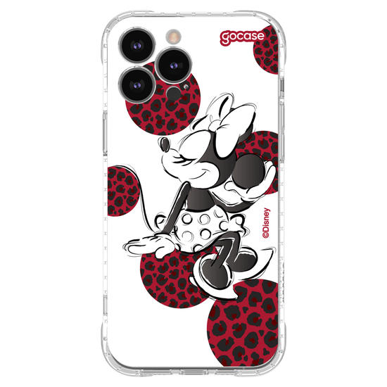 Capinha para celular  Minnie - Lineart Oncinha