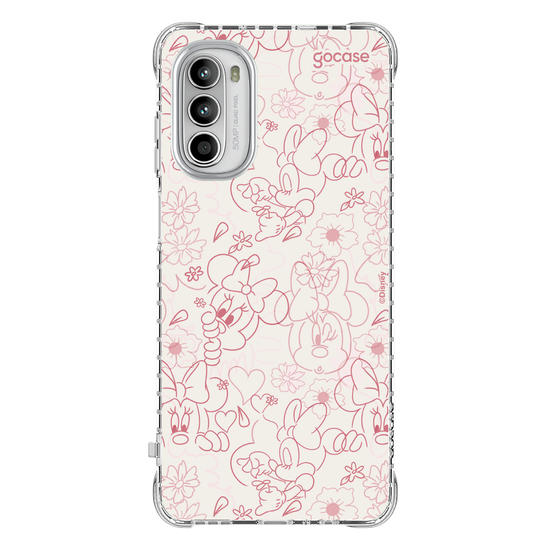 Capinha para celular  Mickey & Amigos - Minnie Rose Lineart