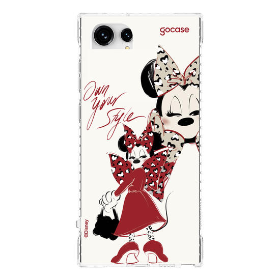 Capinha para celular  Mickey & Amigos - Minnie, Too Much? Never.