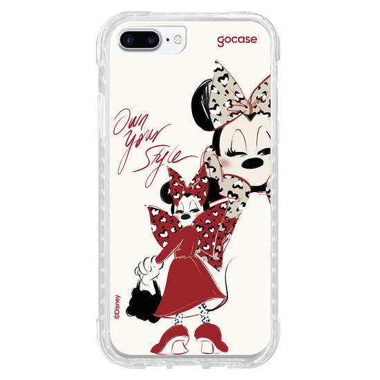 Capinha para celular  Mickey & Amigos - Minnie, Too Much? Never.