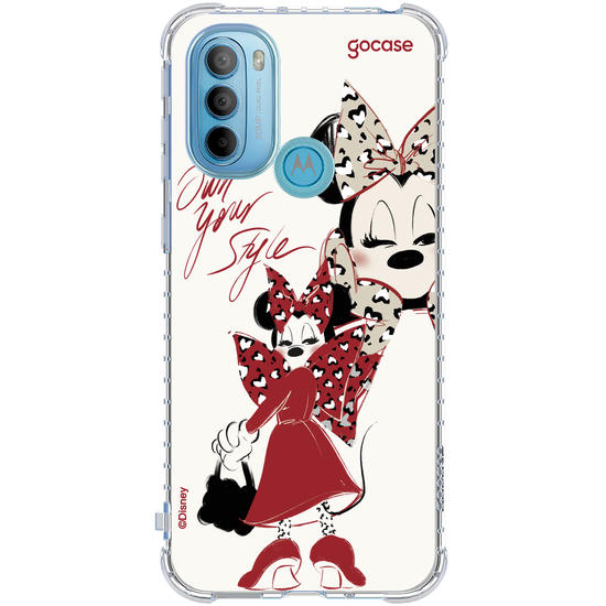 Capinha para celular  Mickey & Amigos - Minnie, Too Much? Never.