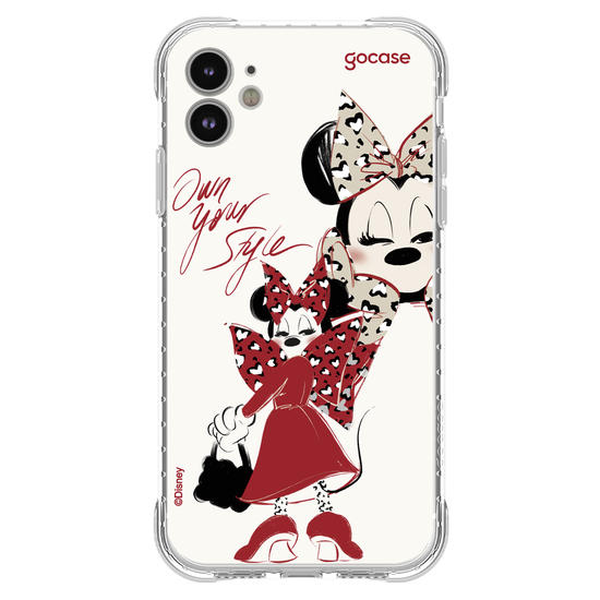 Capinha para celular  Mickey & Amigos - Minnie, Too Much? Never.