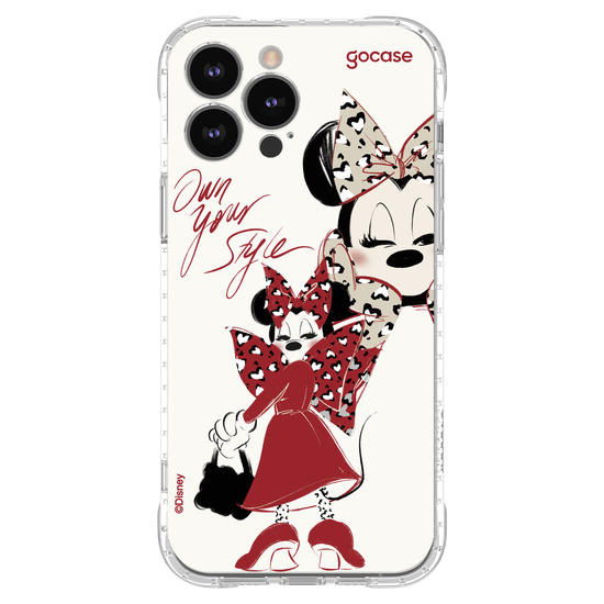 Capinha para celular  Mickey & Amigos - Minnie, Too Much? Never.