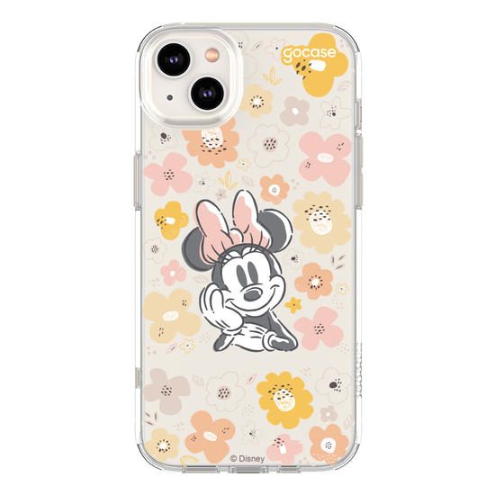 Capinha para celular  Mickey & Amigos - Minnie - Flores da Primavera