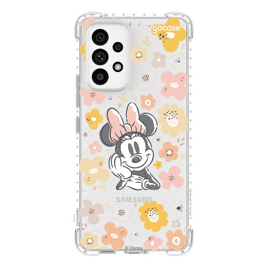 Capinha para celular  Mickey & Amigos - Minnie - Flores da Primavera