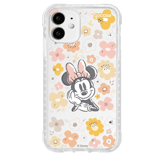 Capinha para celular  Mickey & Amigos - Minnie - Flores da Primavera