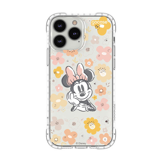 Capinha para celular  Mickey & Amigos - Minnie - Flores da Primavera