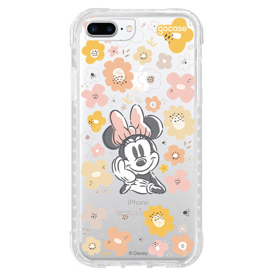 Capinha para celular  Mickey & Amigos - Minnie - Flores da Primavera
