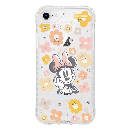 Capinha para celular  Mickey & Amigos - Minnie - Flores da Primavera