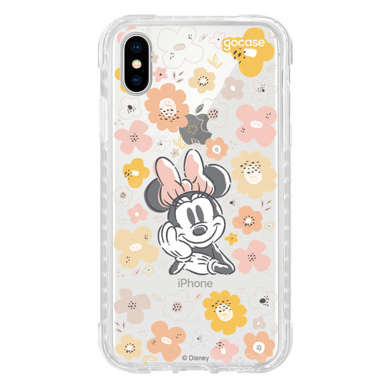 Capinha para celular  Mickey & Amigos - Minnie - Flores da Primavera