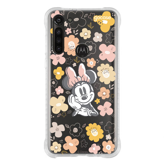 Capinha para celular  Mickey & Amigos - Minnie - Flores da Primavera