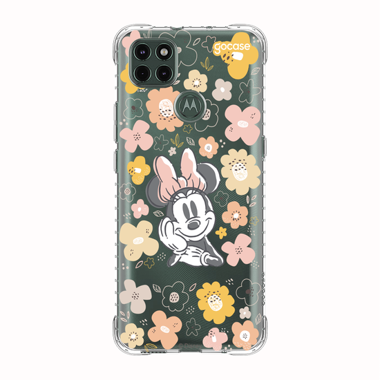 Capinha para celular  Mickey & Amigos - Minnie - Flores da Primavera