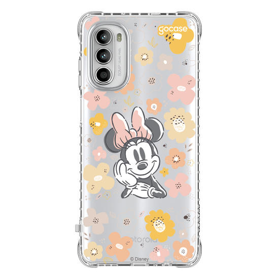 Capinha para celular  Mickey & Amigos - Minnie - Flores da Primavera