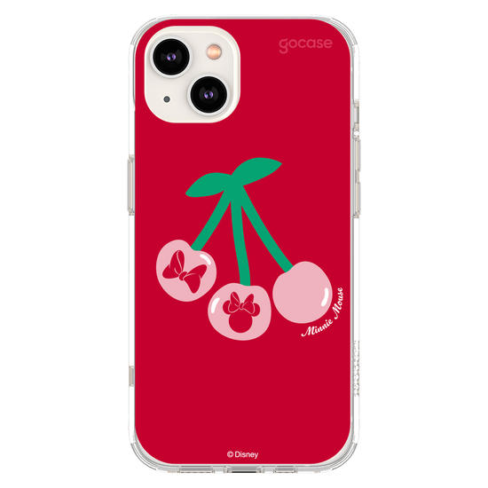 Capinha para celular  Mickey & Amigos - Inicial Minnie Cherry