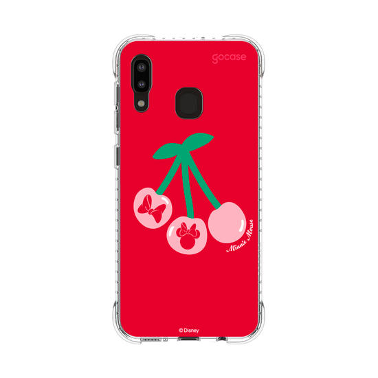 Capinha para celular  Mickey & Amigos - Inicial Minnie Cherry