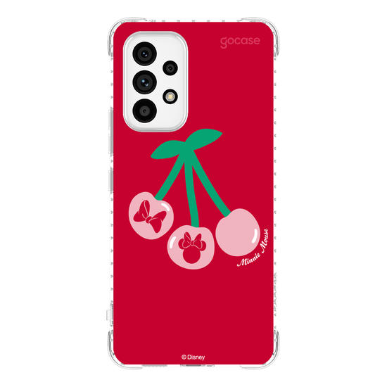 Capinha para celular  Mickey & Amigos - Inicial Minnie Cherry