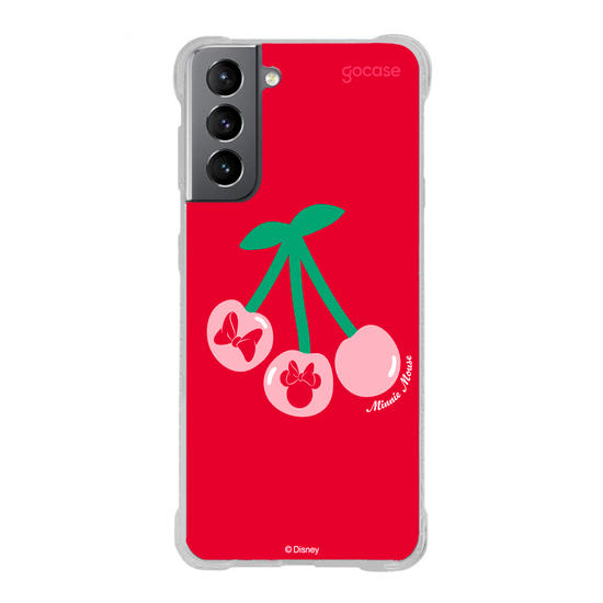 Capinha para celular  Mickey & Amigos - Inicial Minnie Cherry