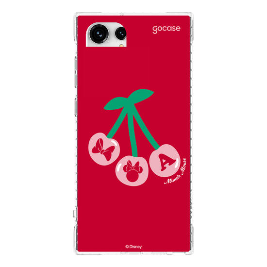 Capinha para celular  Mickey & Amigos - Inicial Minnie Cherry