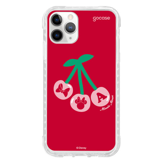 Capinha para celular  Mickey & Amigos - Inicial Minnie Cherry
