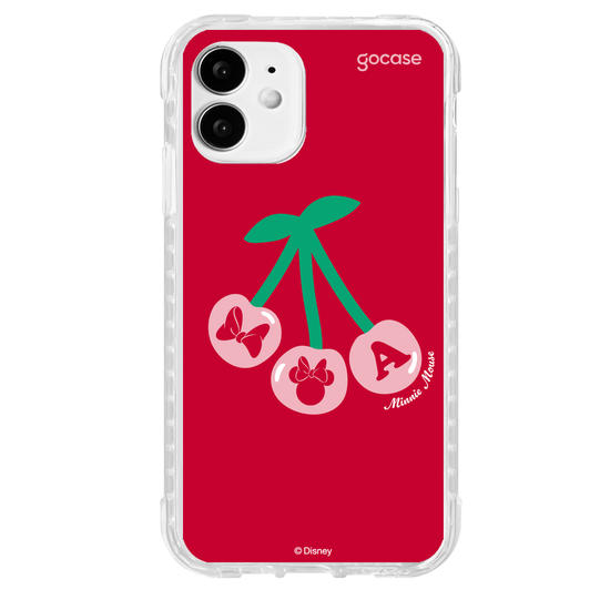Capinha para celular  Mickey & Amigos - Inicial Minnie Cherry