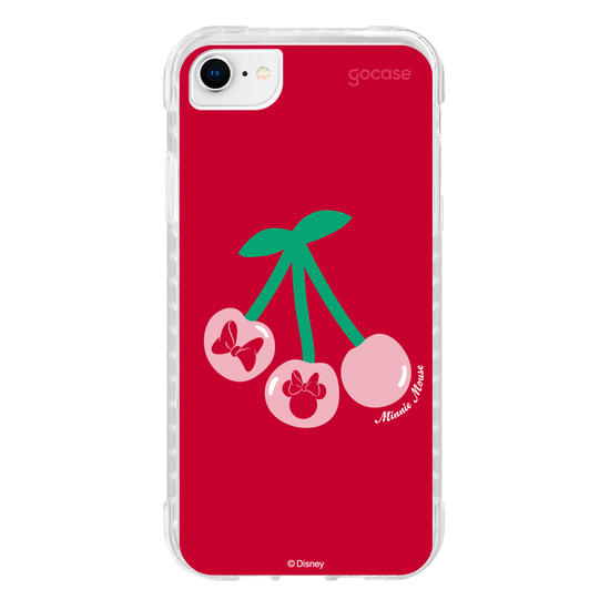Capinha para celular  Mickey & Amigos - Inicial Minnie Cherry