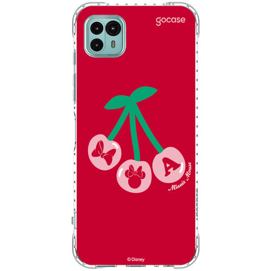 Capinha para celular  Mickey & Amigos - Inicial Minnie Cherry