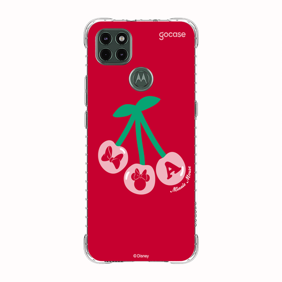 Capinha para celular  Mickey & Amigos - Inicial Minnie Cherry